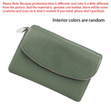 Royal Bagger Trendy Trifold Short Wallet for Women Genuine Cow Leather Credit Card Holder Casual Coin Purse 1502