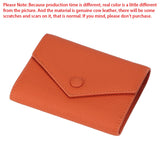 Royal Bagger Short Wallets for Women Genuine Cow Leather Fashion Trifold Wallet Large Capacity Coin Purse Thin Card Holder 1561