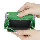 Royal Bagger Multi-card Slots Short Wallet, Genuine Leather Credit Card Holder, RFID Blocking Card Coin Purse with Keychain 1943