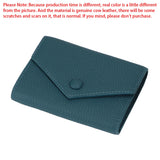 Royal Bagger Short Wallets for Women Genuine Cow Leather Fashion Trifold Wallet Large Capacity Coin Purse Thin Card Holder 1561